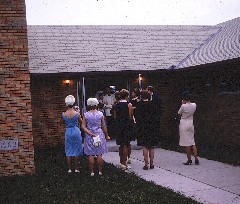 Medway Baptist Church; Martha Williams, Chuck Roof wedding